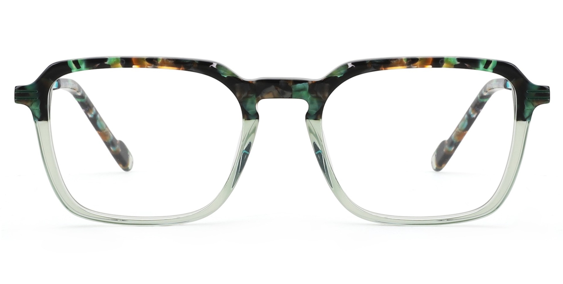 Prescription Glasses Bellevue Green Tortoiseshell